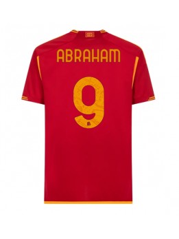 AS Roma Tammy Abraham #9 Heimtrikot 2023-24 Kurzarm